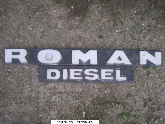 Colectia mea - inca un roman diesel dar de pe masca de plastic :) - EMBLEME AUTO