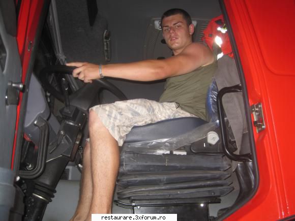 Poze - Eu intr-un camion ROMAN de generatie mai noua - POZE FORUMISTI