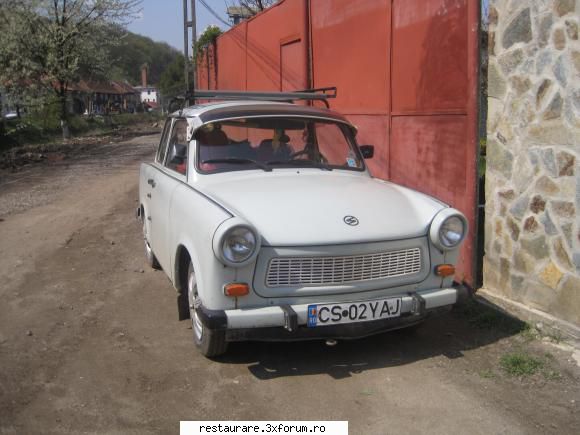poze - trabant 601, un exemplar frumos care circula des - TRABANT