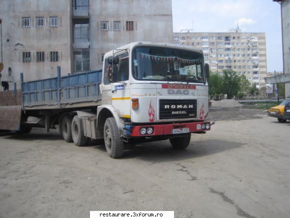 poze - inca ceva rar, cap de tir roman diesel, cu o - ROMAN