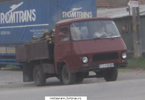 poze - camioneta TV la datorie, o vedeam des circuland - ROCAR