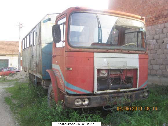 poze - roman diesel pentru transport persoane, epavaa - ROMAN