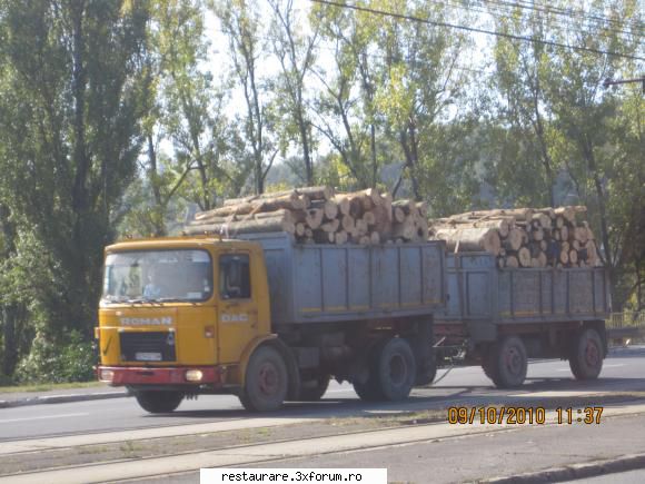 poze - roman diesel cu o remorca atasata...plin cu - ROMAN