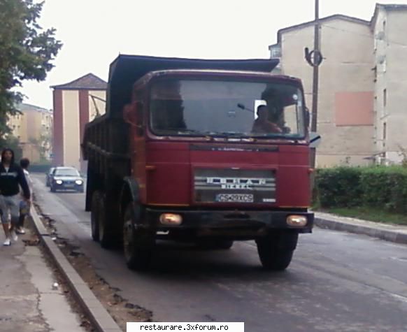 poze - bascula roman diesel pozata cu telefonu - ROMAN