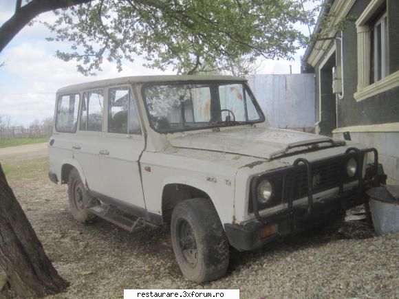 poze aro - 244d cu cauciucuri de doua tipuri, bullbar, bord - ARO