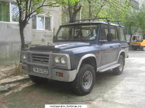 poze aro - un 244 cu motorizare peugeot cred, avea emblema - ARO