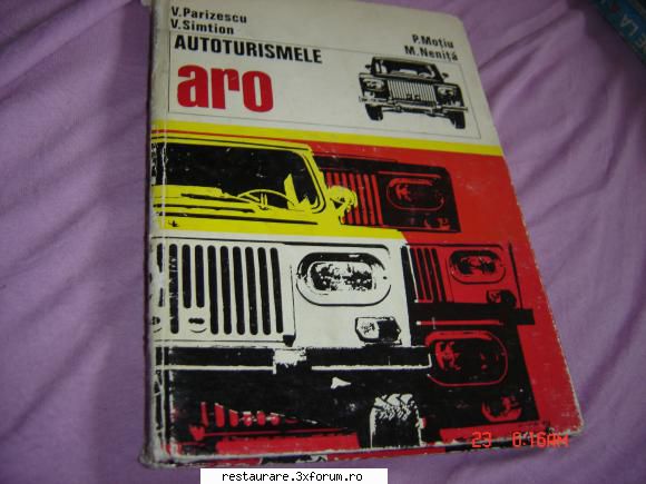vand manuale auto - autoturisme Aro editura tehnica pag 60 ron - VANZARE CUMPARARE CARTI TEHNICE