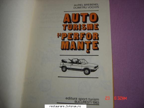 vand manuale auto - autoturisme si performante editura sport turism - VANZARE CUMPARARE CARTI TEHNICE